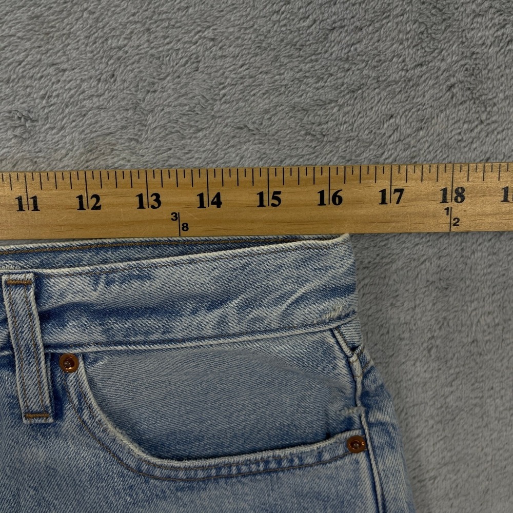 Outerknown Jean Shorts Womens 28 Blue The Beachcomber Cut-Offs Sea Denim Organic - Picture 7 of 11